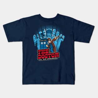 The Doctor VS. The Universe 10th Edition Kids T-Shirt